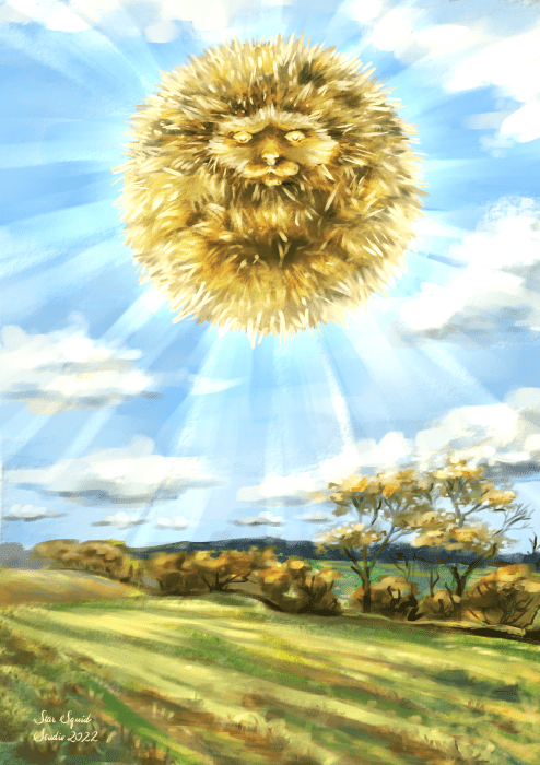 Golden Hedgehog of the Sun