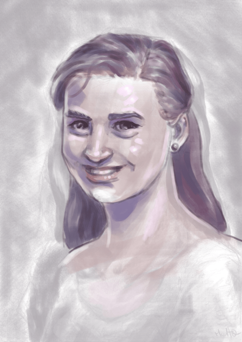 Young Woman Smiling